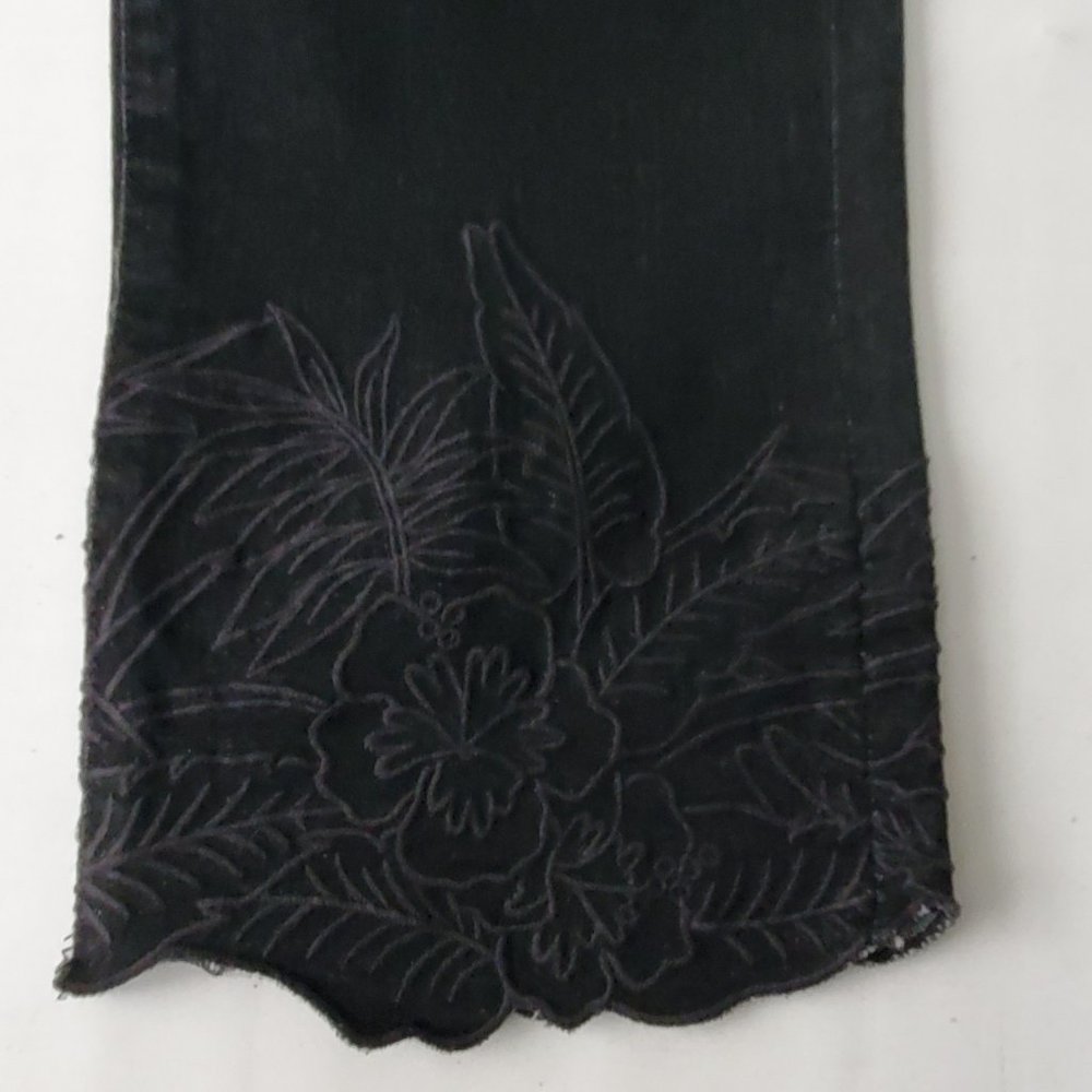 LAUREN RALPH LAUREN EMBROIDERED JEANS - Picture 3 of 7